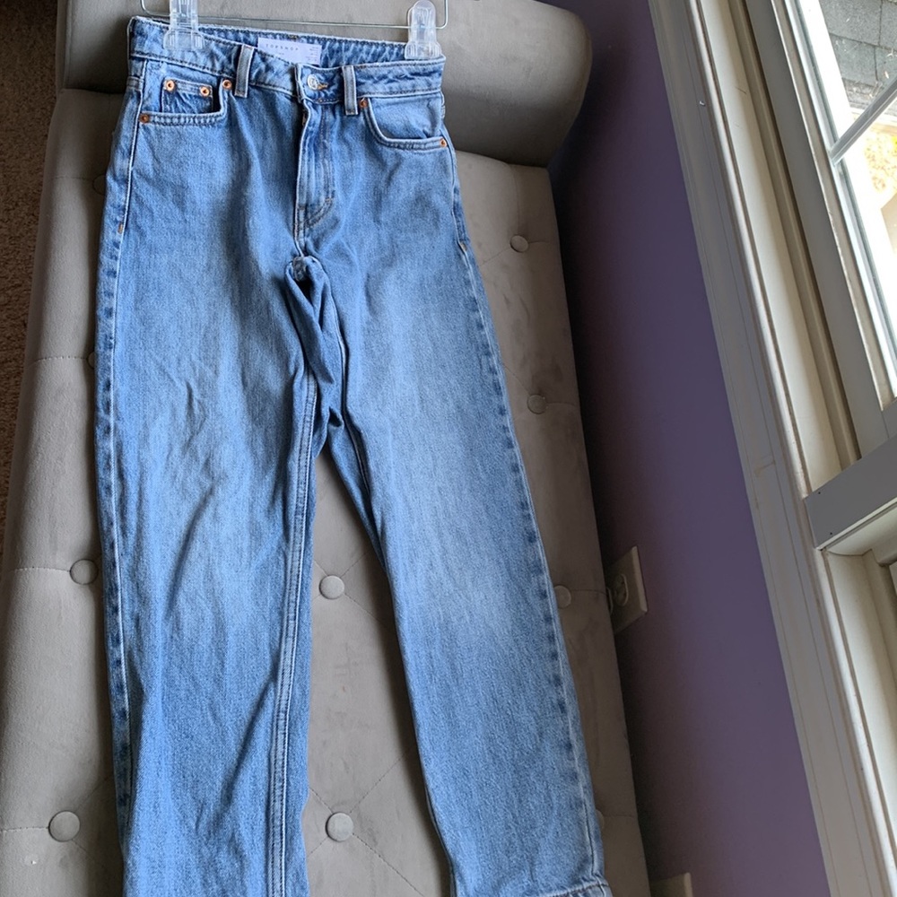 TopShop Mom Jeans- Petite 24W 28L